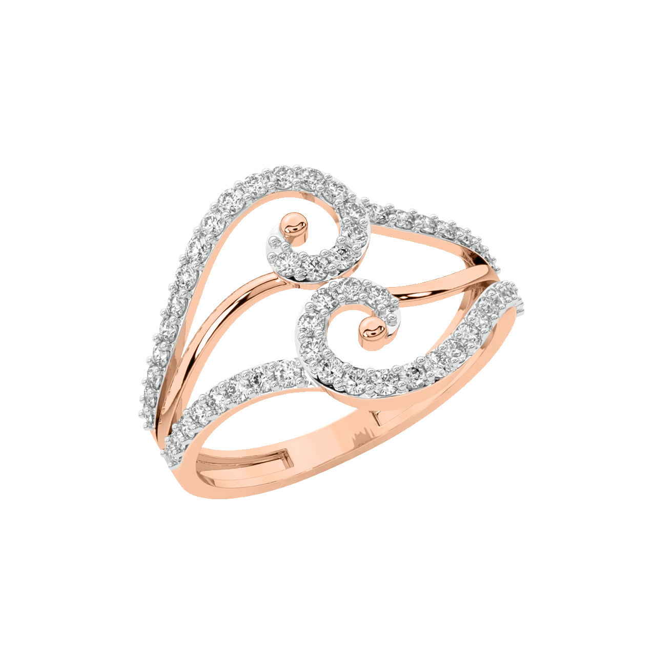 Meara Round Diamond Engagement Ring